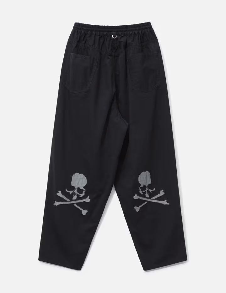 Wide Easy Denim Pants