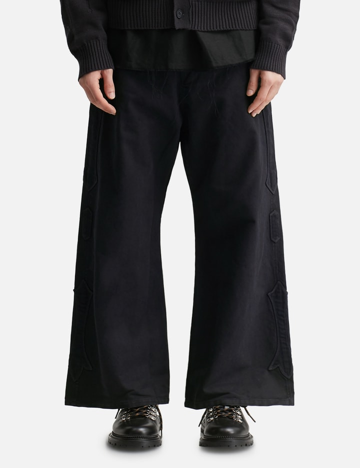 1011 Fleur Patched Pants