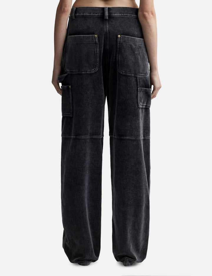 Workwear Pants in Crushed Velour