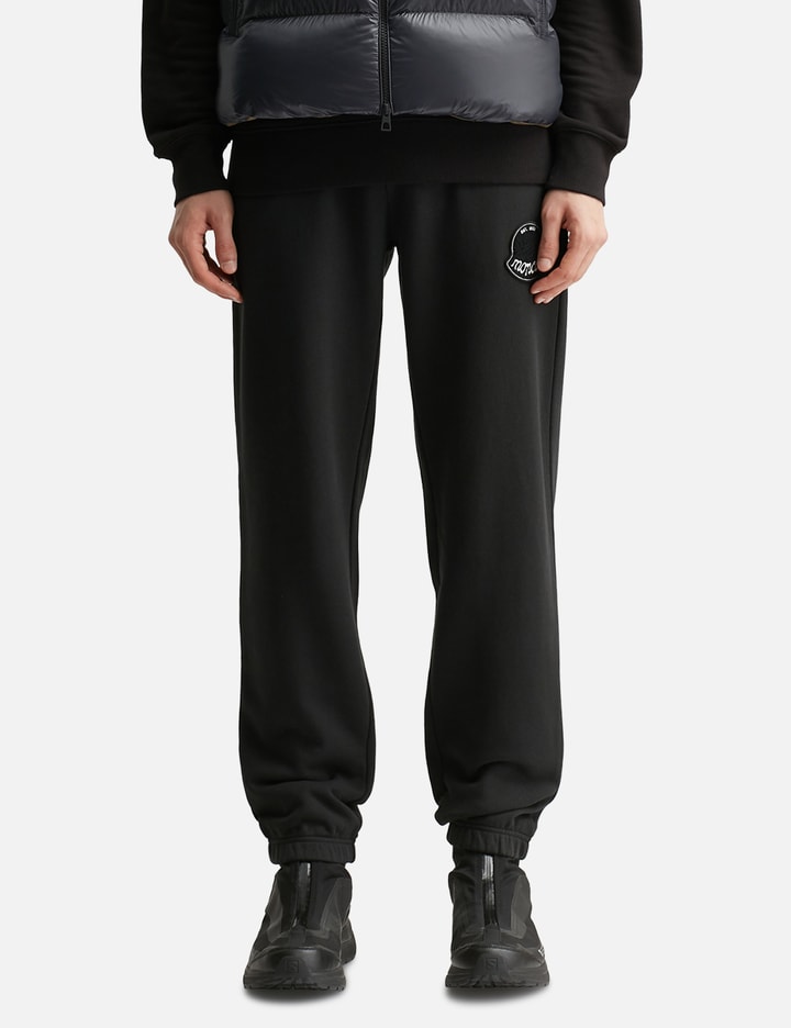 Logo Patch Cotton Sweatpants