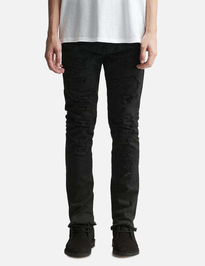 Distressed Slim Pants