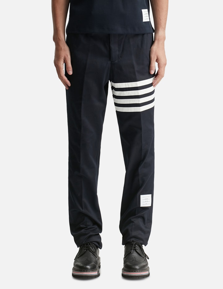 Cotton Twill 4-Bar Unconstructed Chino Trousers