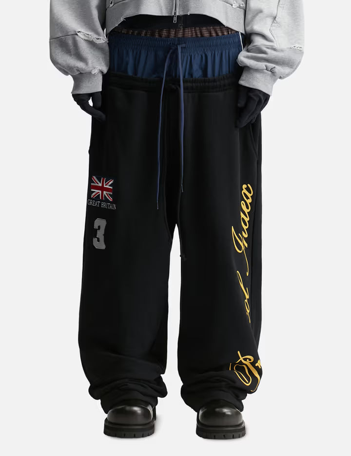 3 Layered Sweat Pants