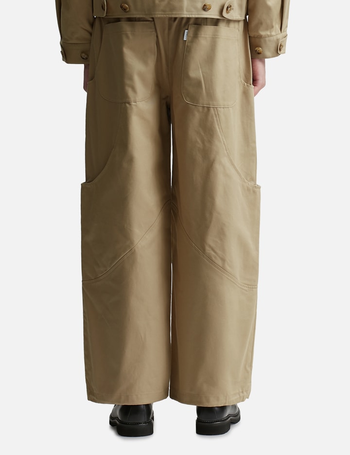 COTTON TWILL FUTURE PANTS