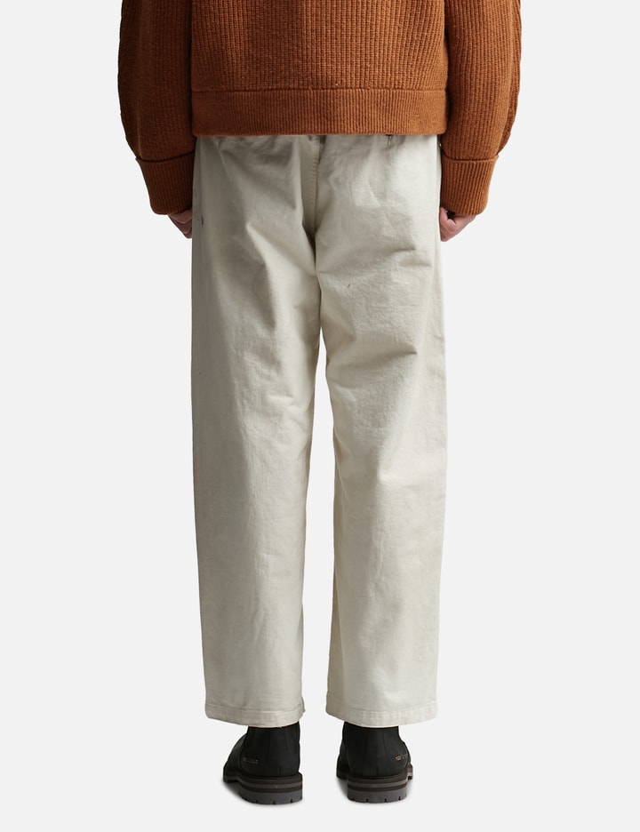 PAINT CHINO TROUSERS