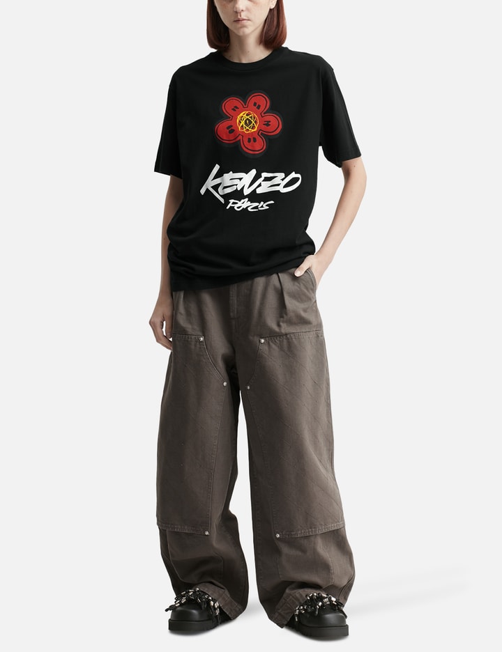 'KENZO Weave' Double Knee Pants