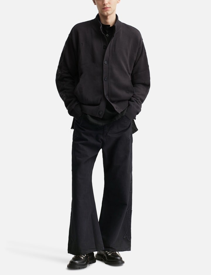 1011 Fleur Patched Pants