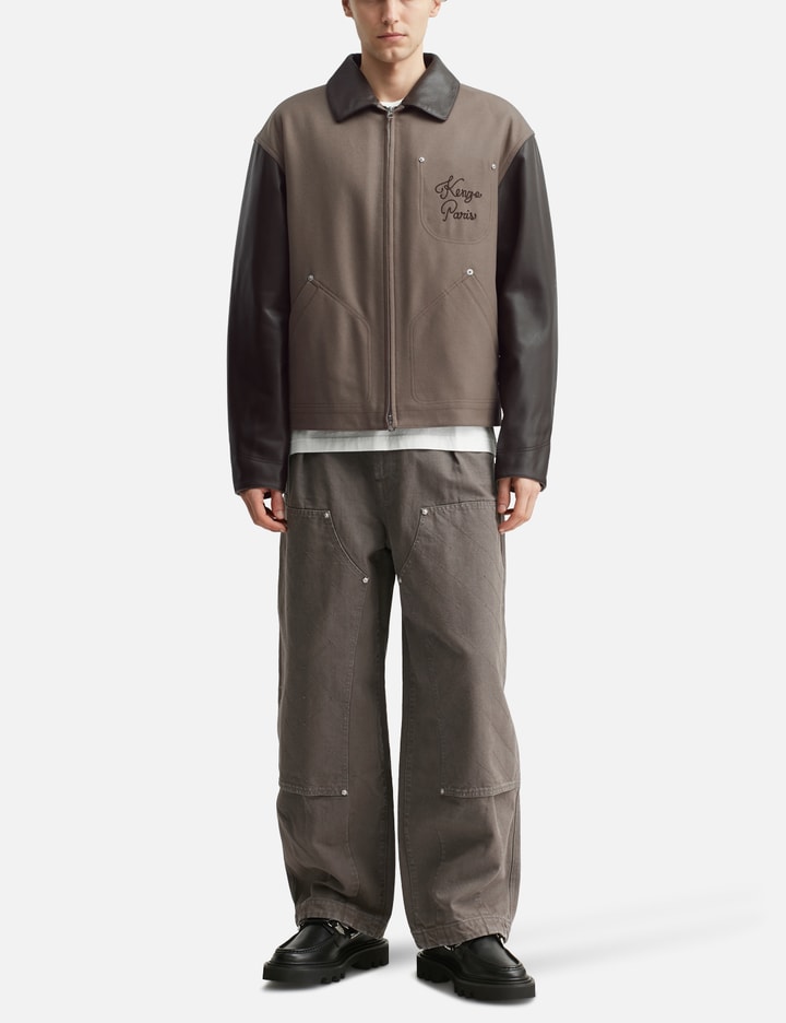 'KENZO Weave' Double Knee Pants