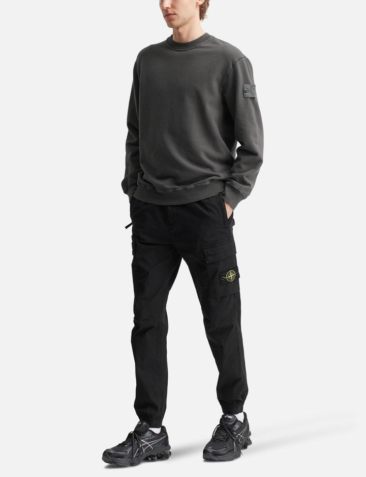 Stretch Cotton Tela 'Paracadute' Cargo Trousers