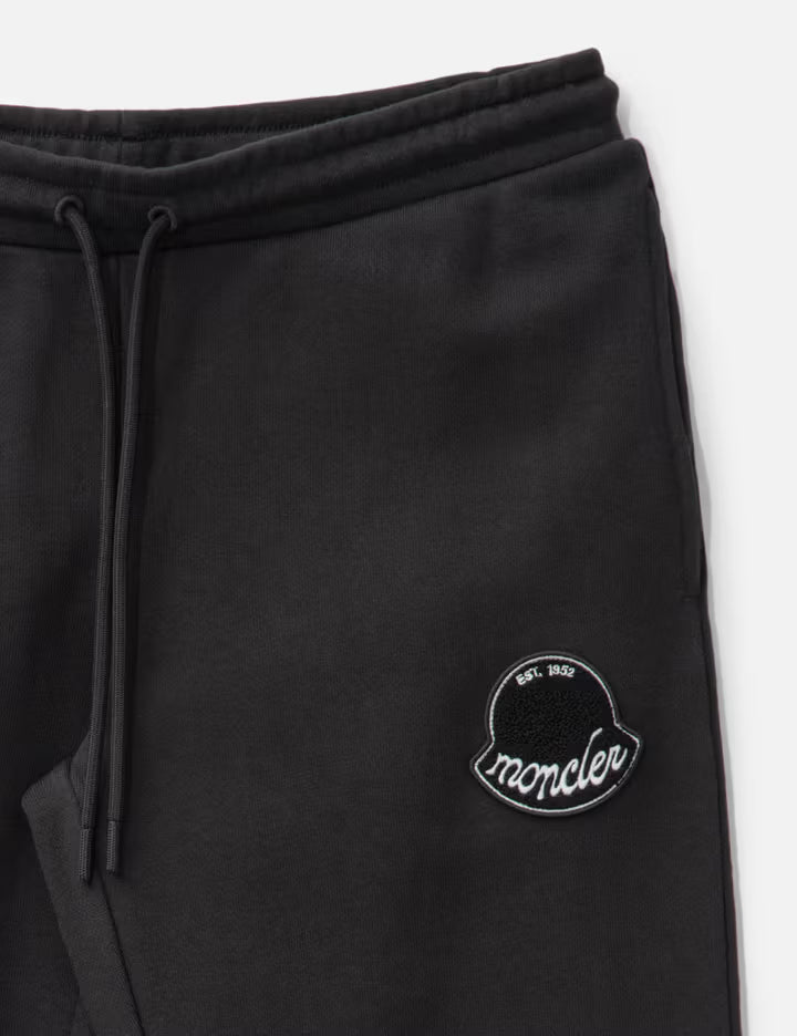 Logo Patch Cotton Sweatpants