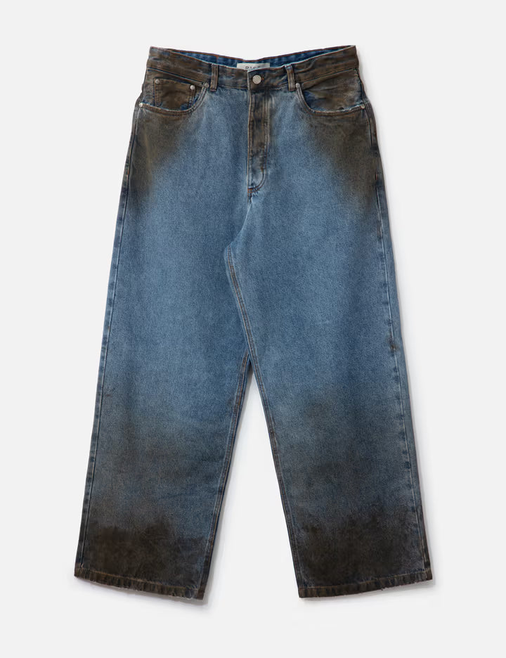 Dirt Stained Oversized Denim