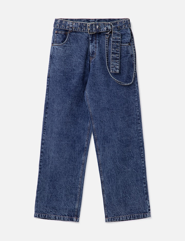 BAGGY JEANS WITH BELT