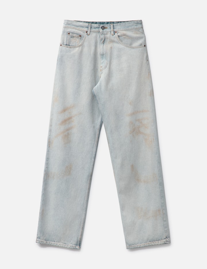 Distressed Denim Jeans