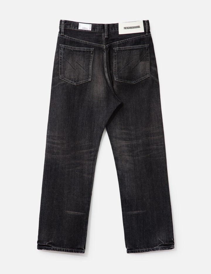 Washed Denim DP Basic Pants