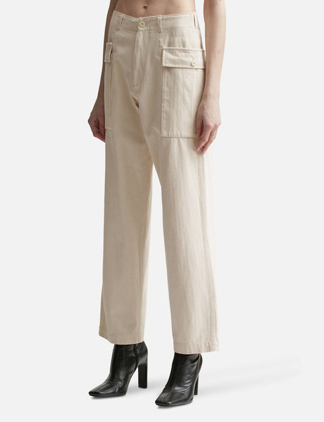 Washed Cargo Pants