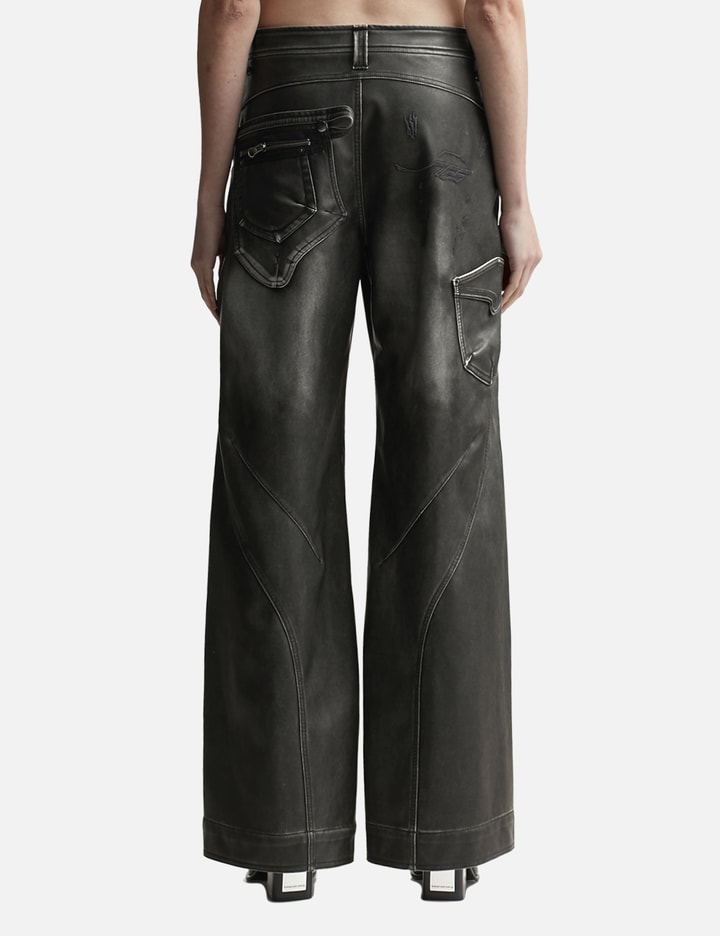 Swamp Faux Leather Pants