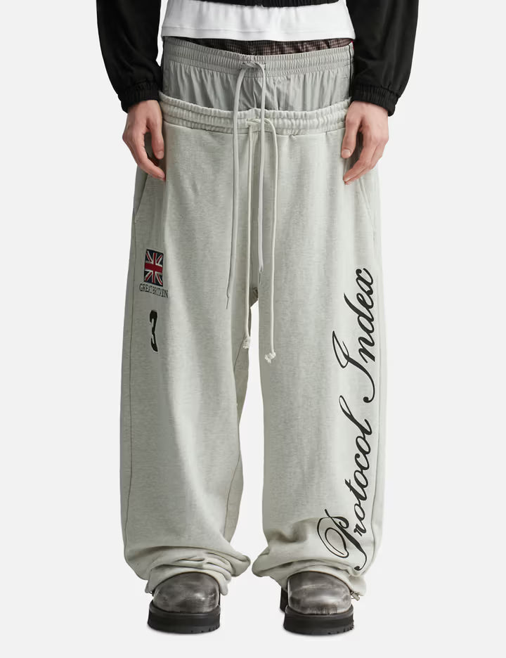3 Layered Sweat Pants