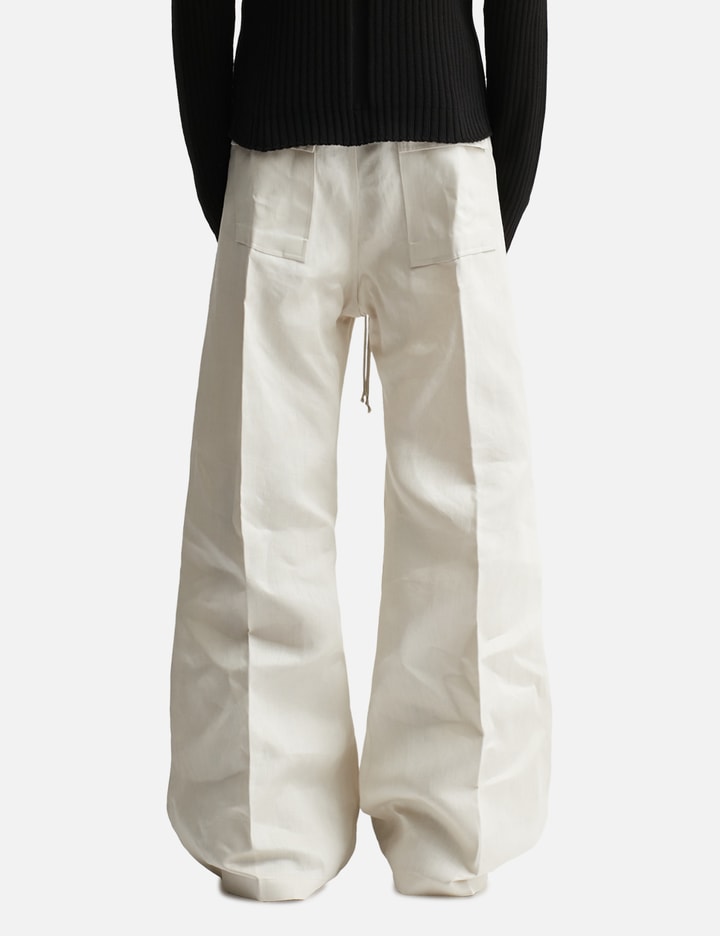 Hollywood Wide Bela Pants In Dinge Linen Twill