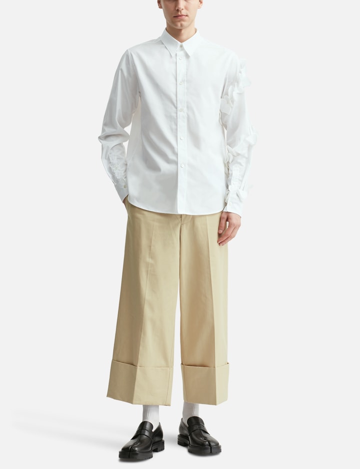 Folded Belt Trousers