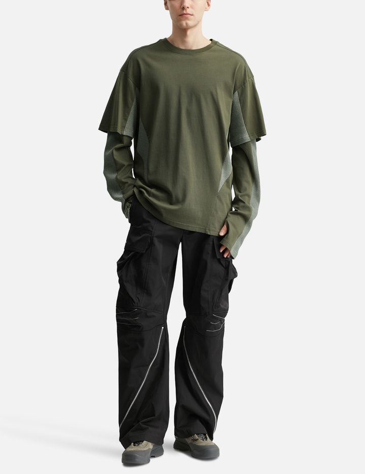 Articulated Knee Dart Cargo Trousers
