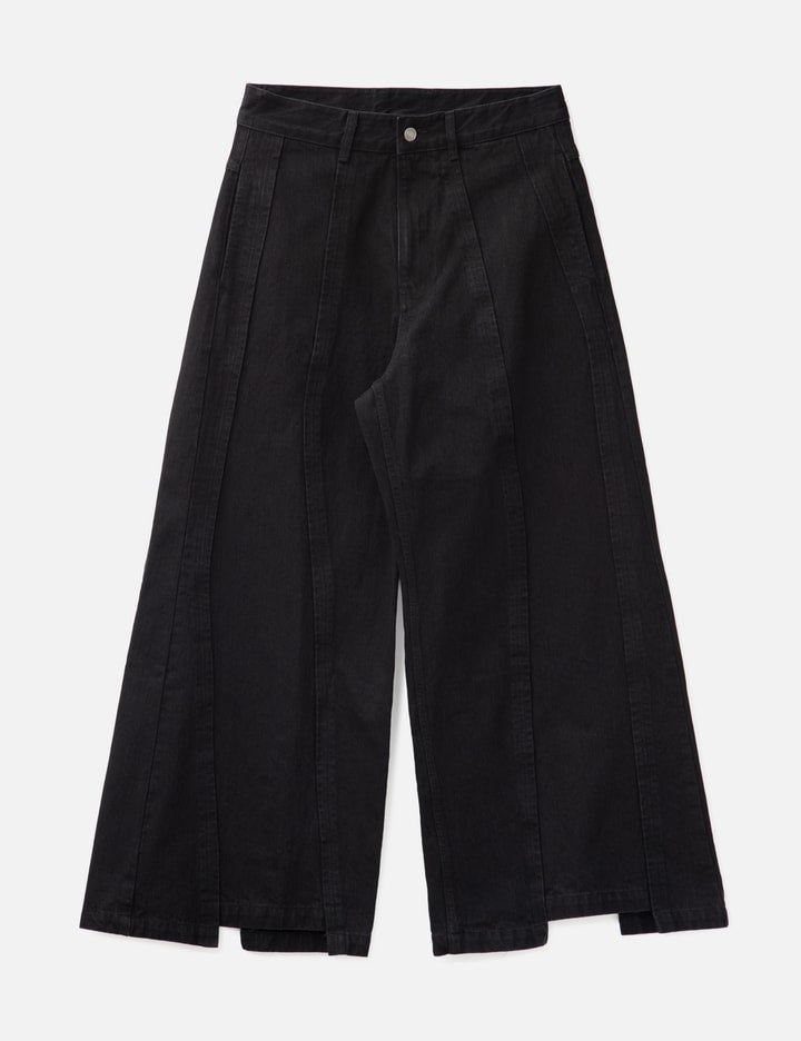 Bias Cut Out Denim
