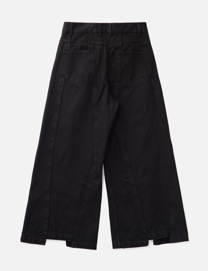 Bias Cut Out Denim