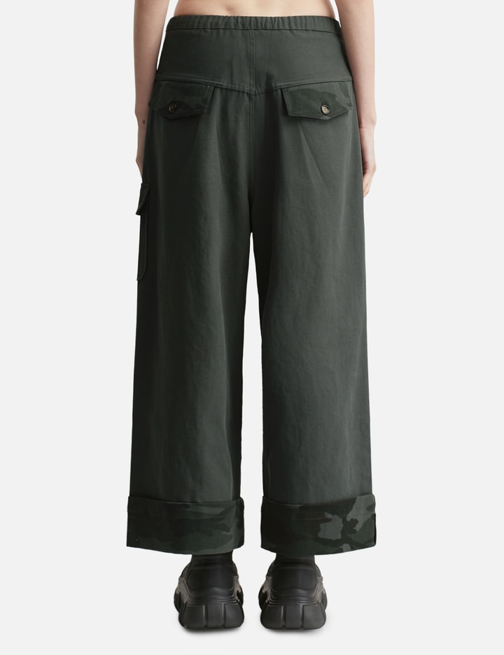 DEINET Roll Up Cargo Banding Pants Charcoal