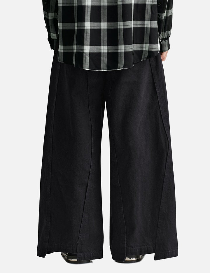 Bias Cut Out Denim