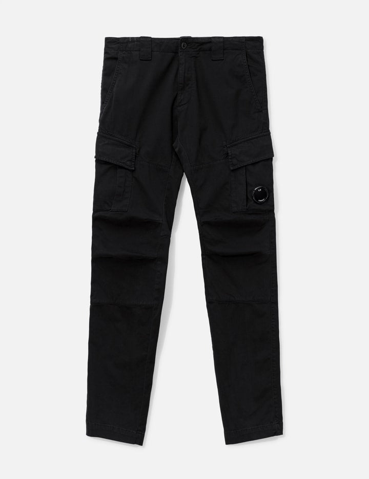 Stretch Sateen Cargo Lens Pants