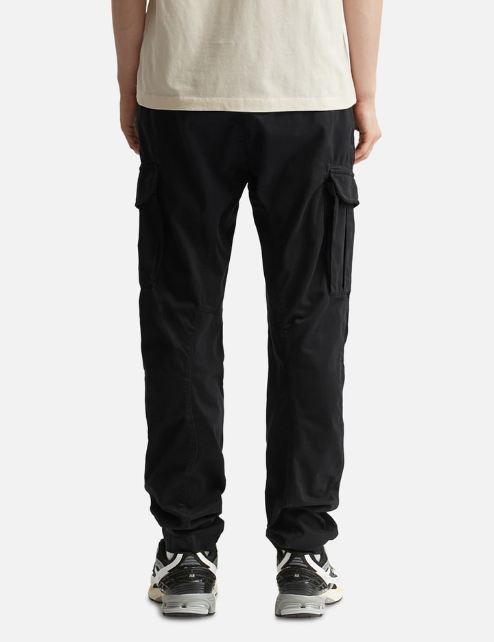 Stretch Sateen Cargo Lens Pants