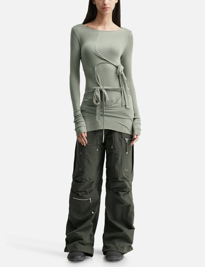 Puckering Jogger Pants