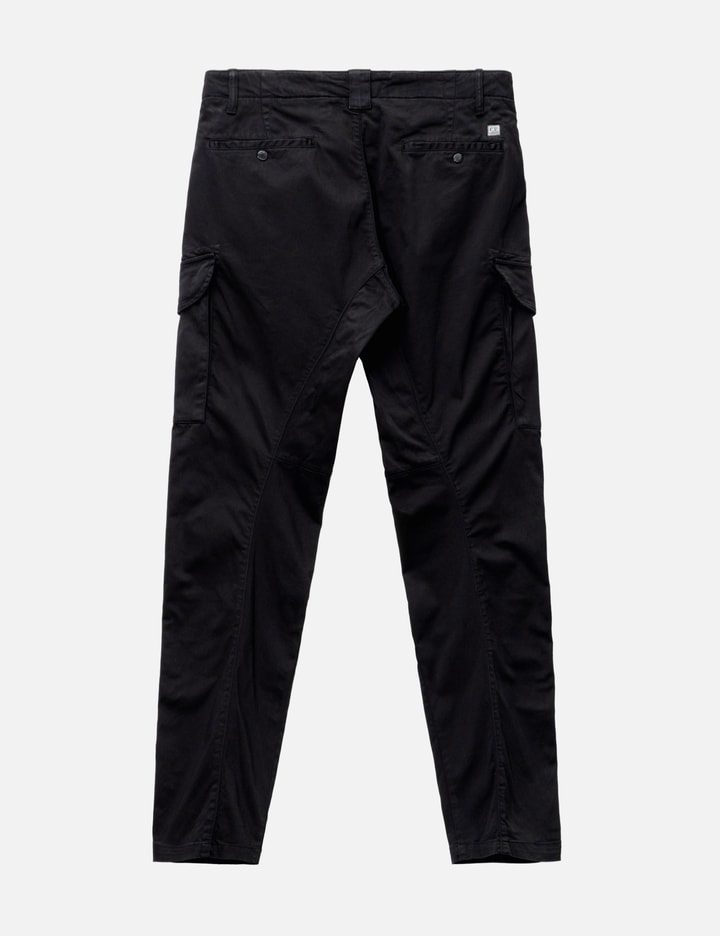 Stretch Sateen Cargo Lens Pants