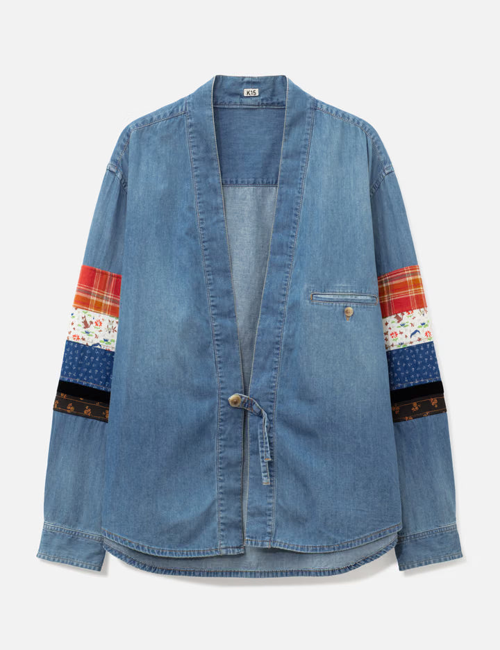 Patchwork Denim Overshirt