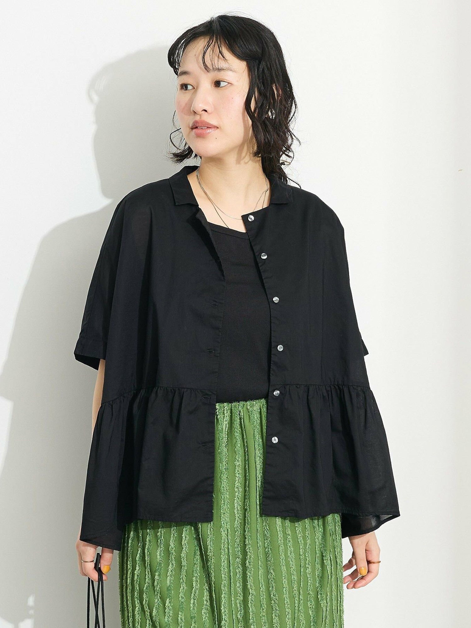 Mizuho Peplum Blouse
