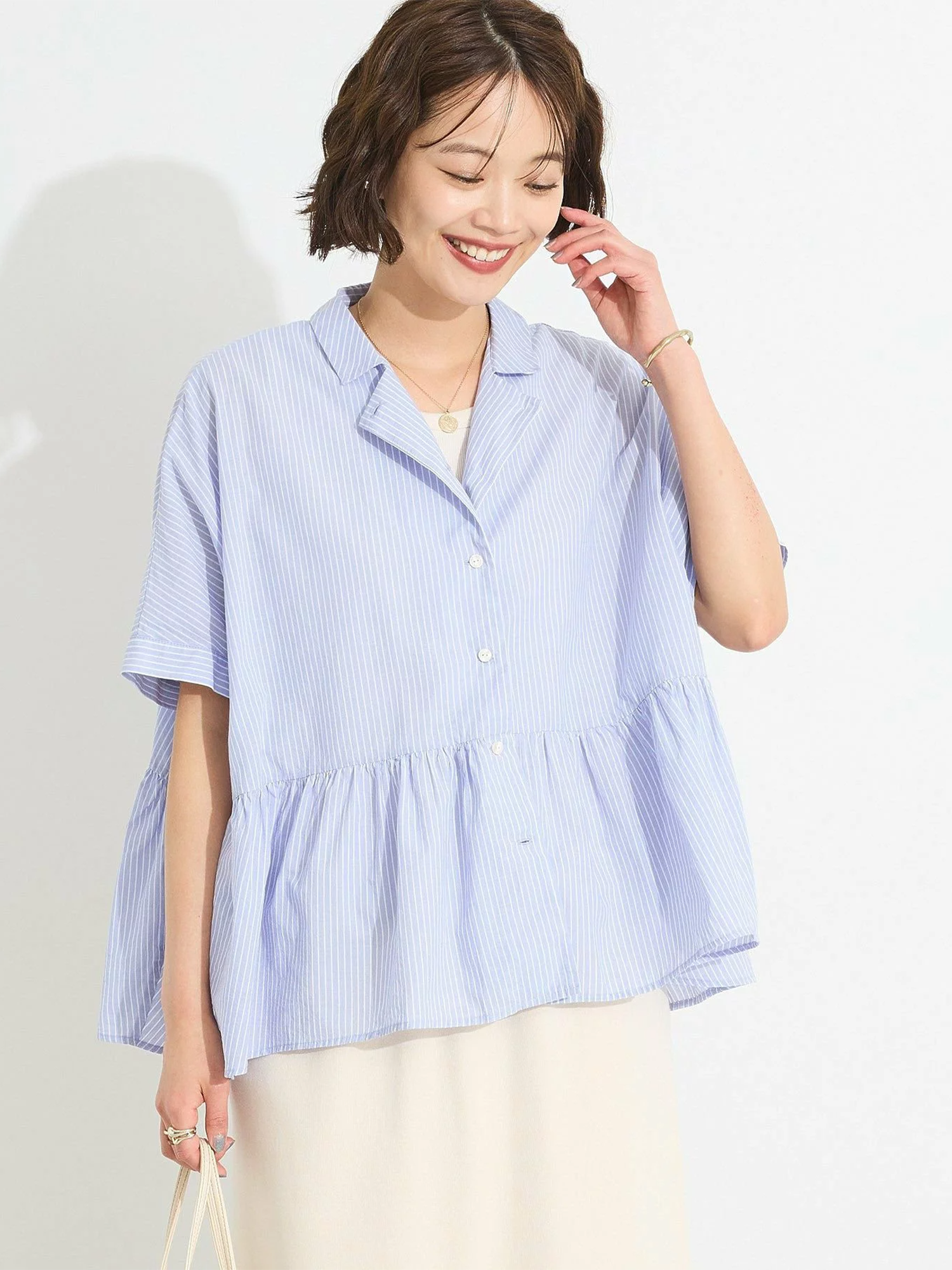 Mizuho Peplum Blouse