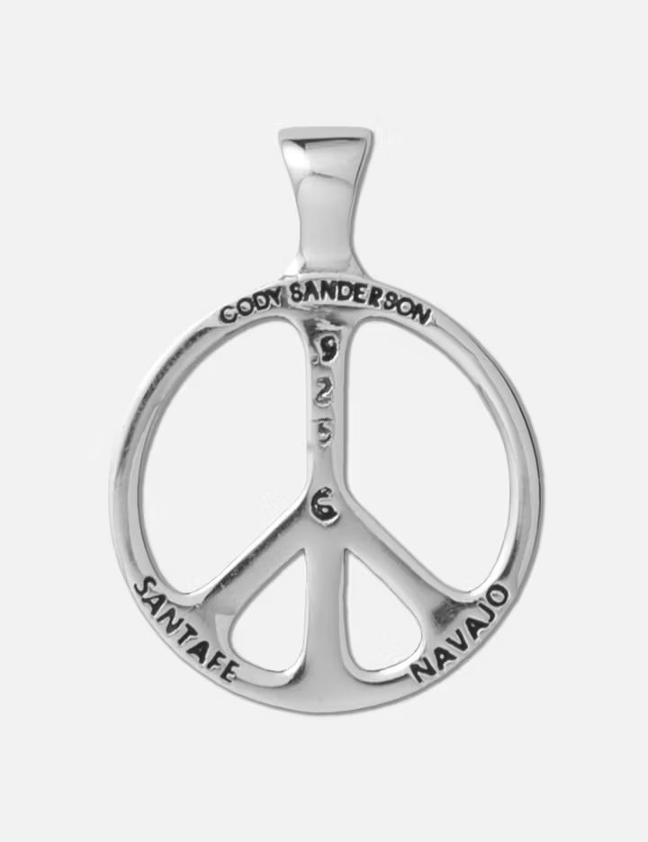Peace Sign Pendant - 2