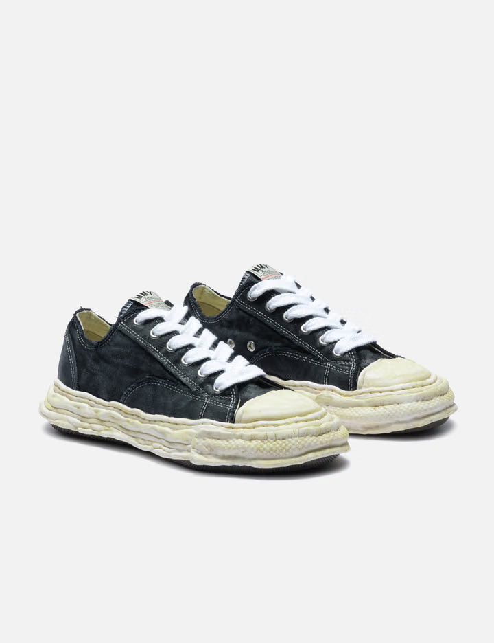 "PETERSON23" OG Sole Brushed Twill Low-Top Sneakers
