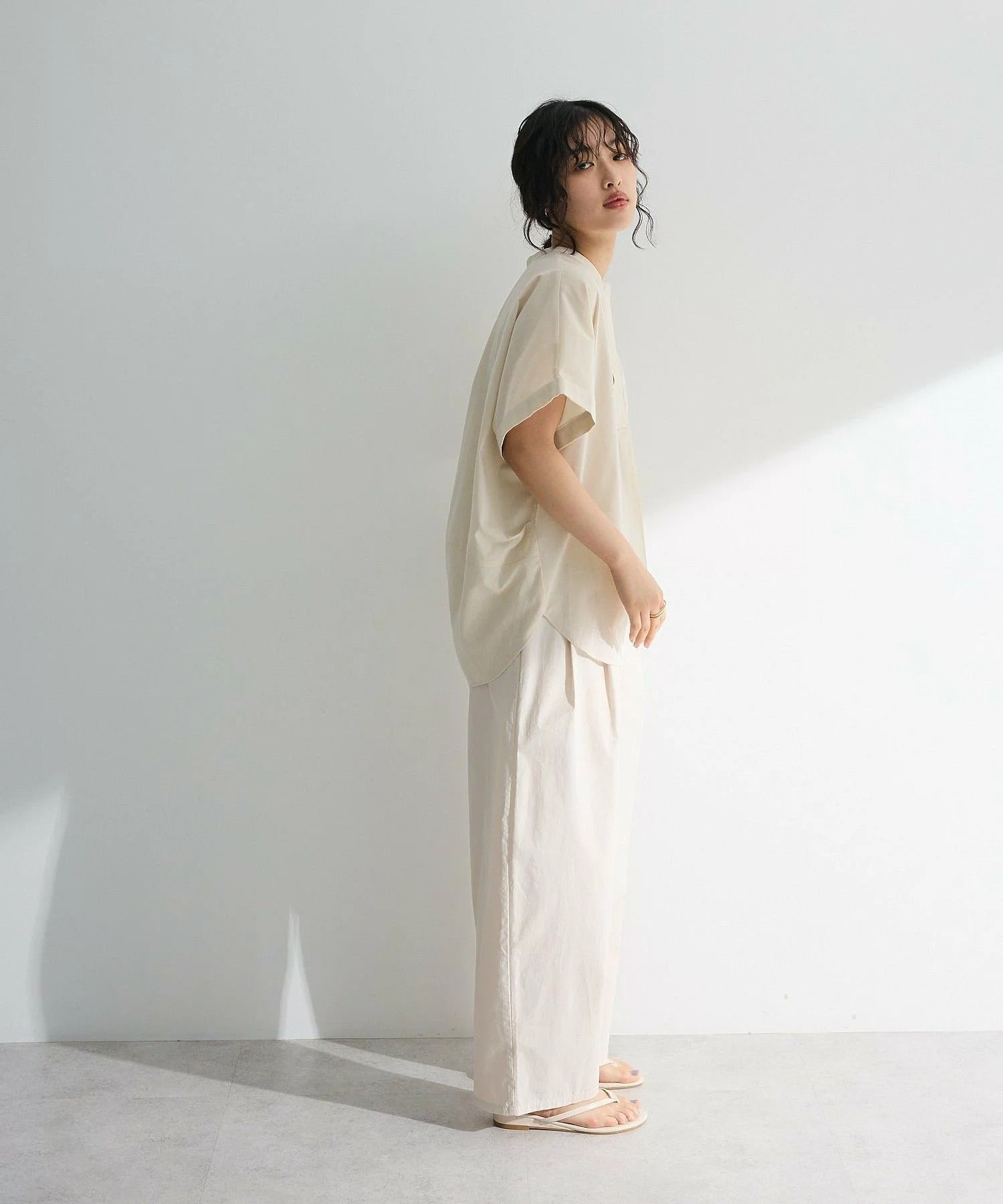 Emiko French Sleeve Skipper Shirt