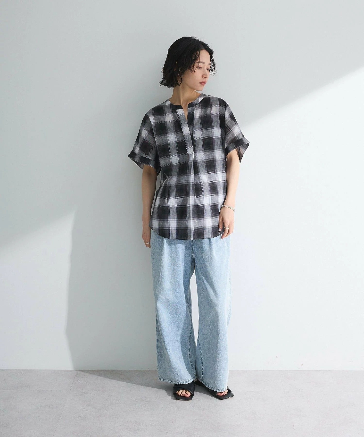 Emiko French Sleeve Skipper Shirt