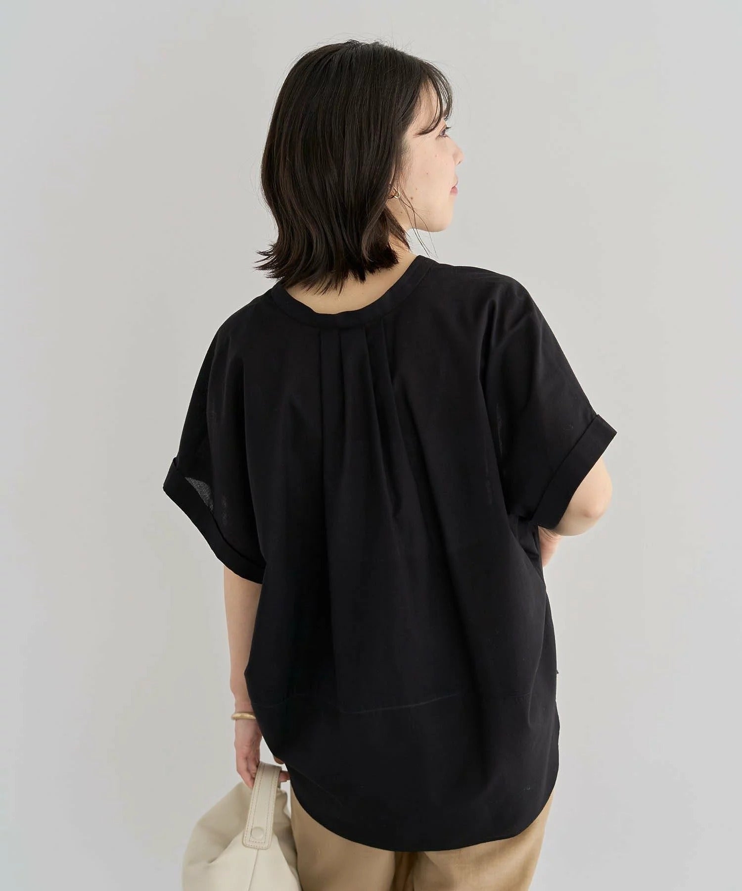 Emiko French Sleeve Skipper Shirt