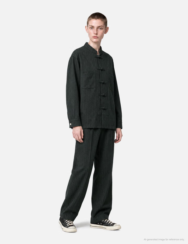Pinstripe Trousers