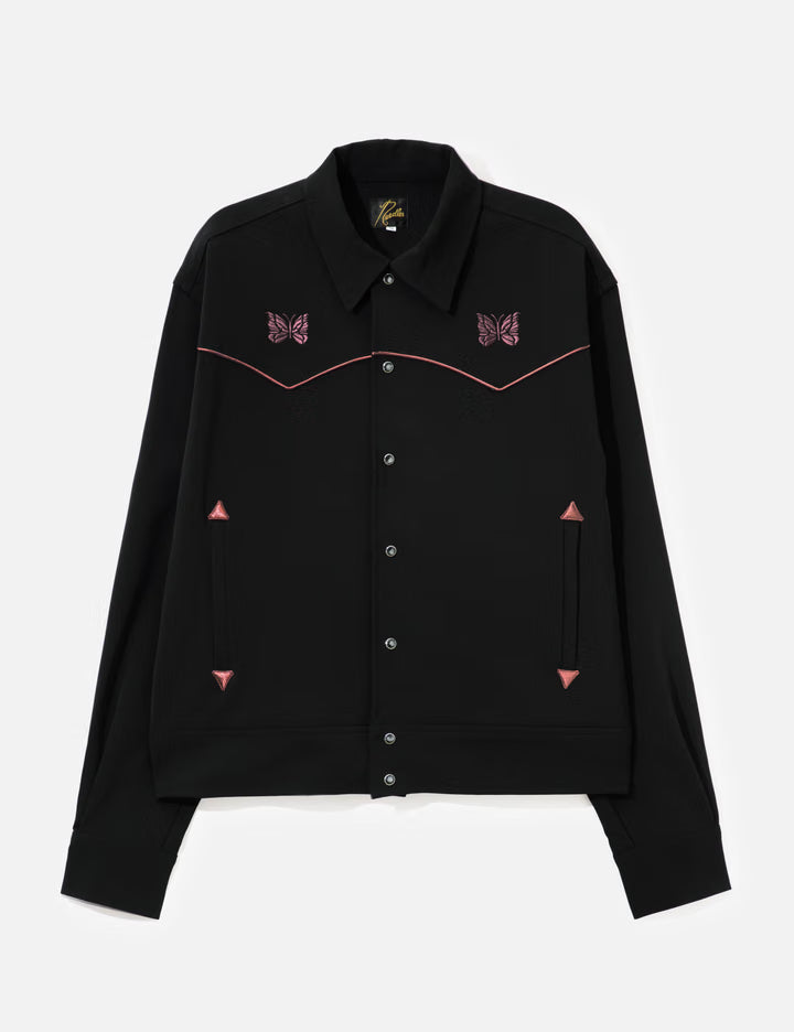 Piping Cowboy Jacket - Poly Double Cloth
