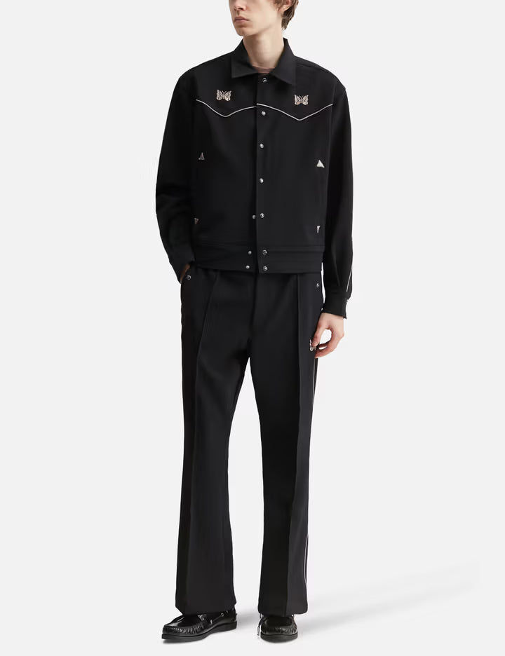 Piping Cowboy Pant - Poly Double Cloth
