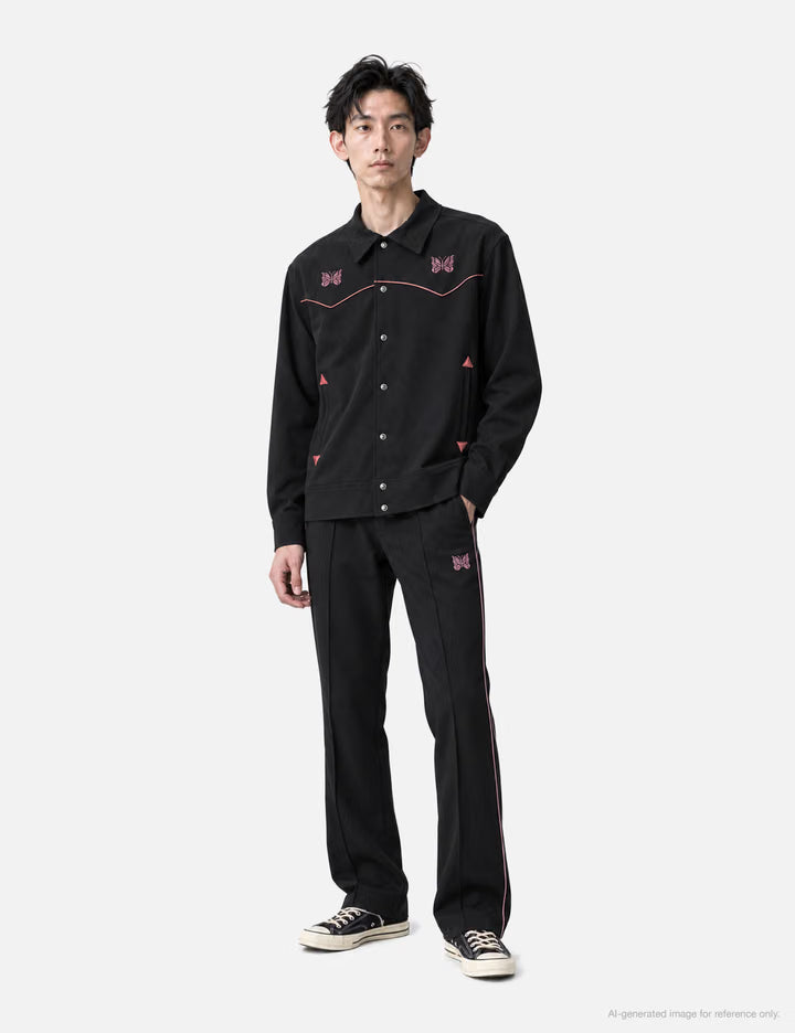 Piping Cowboy Pant - Poly Double Cloth
