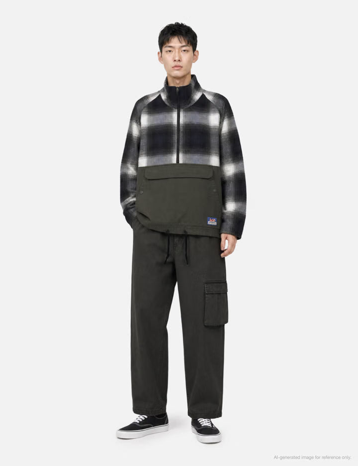 Plaid Anorak