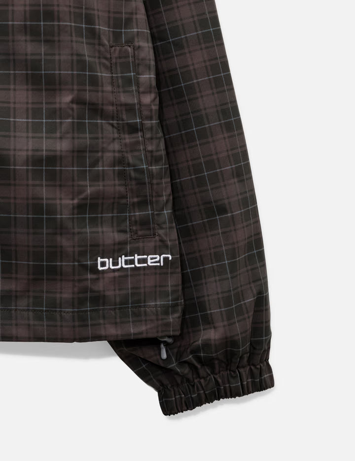 Plaid Nylon Jacket