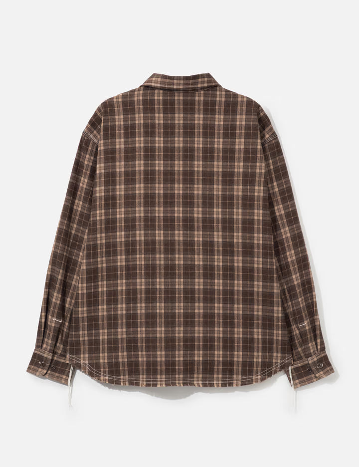 Plaid Zip Shirt