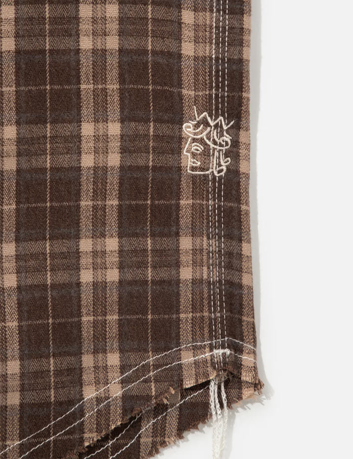 Plaid Zip Shirt