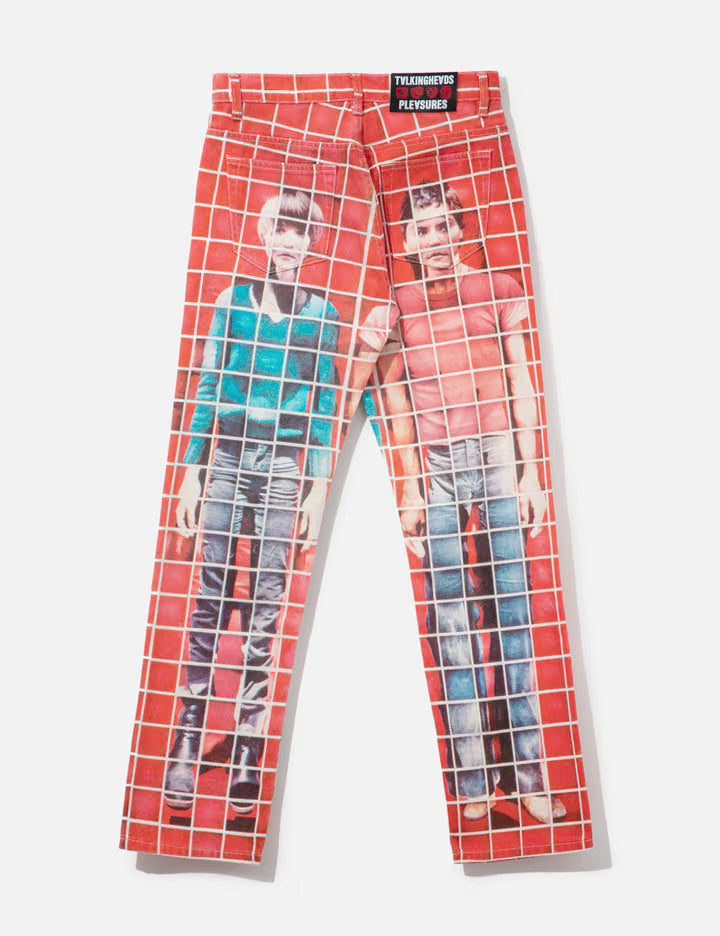 Pleasures X Talking Heads Buildings Straight Leg Jeans