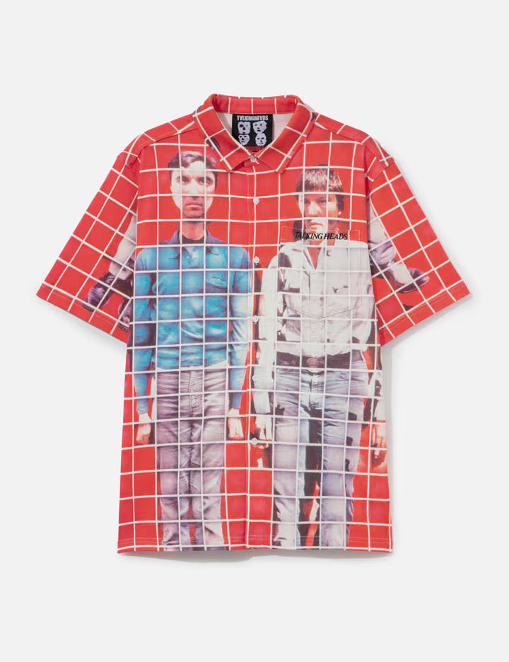 Pleasures X Talking Heads Food Button Up